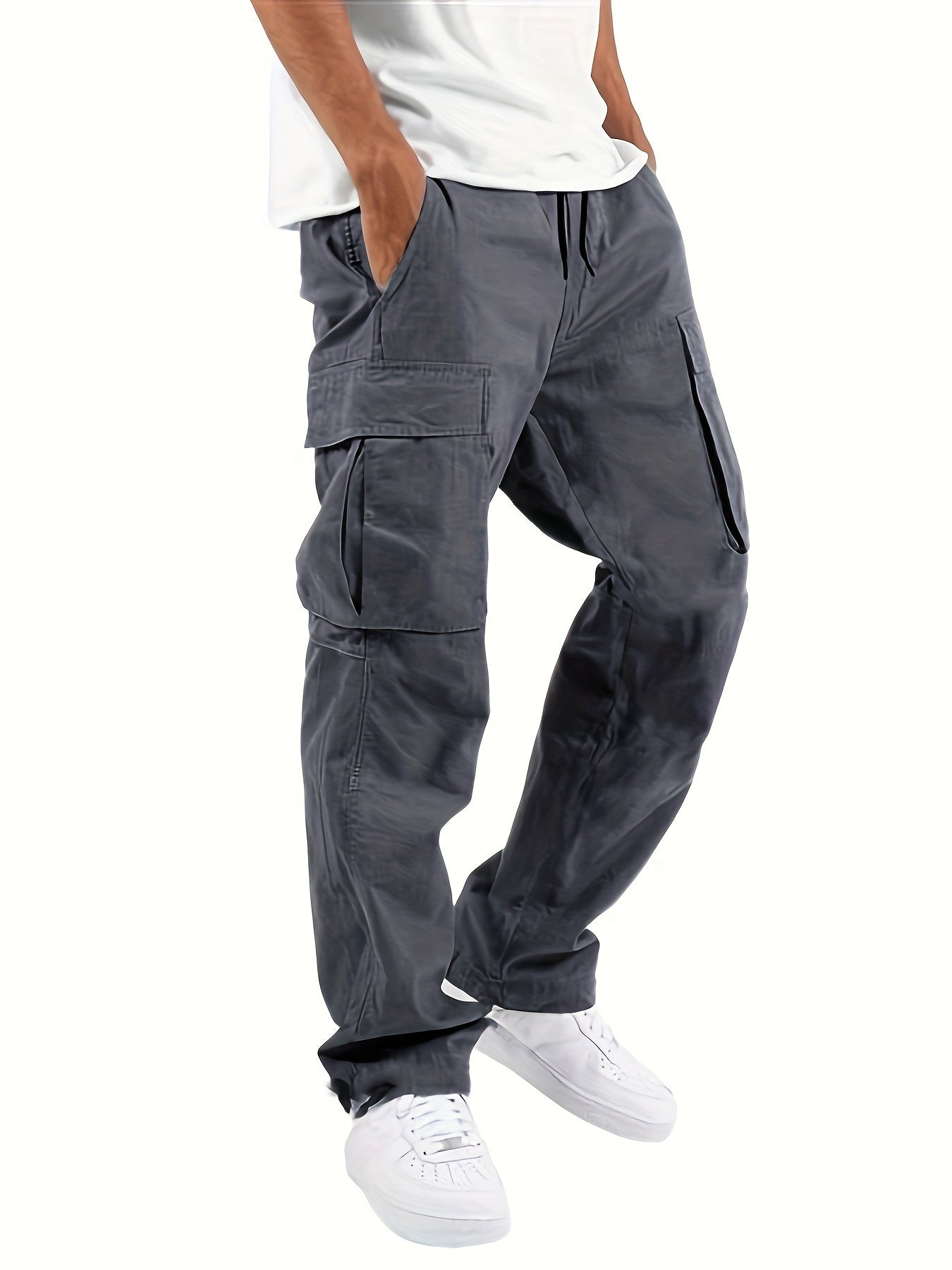 Men’s Oversized Cargo Pants | Streetwear Loose Fit