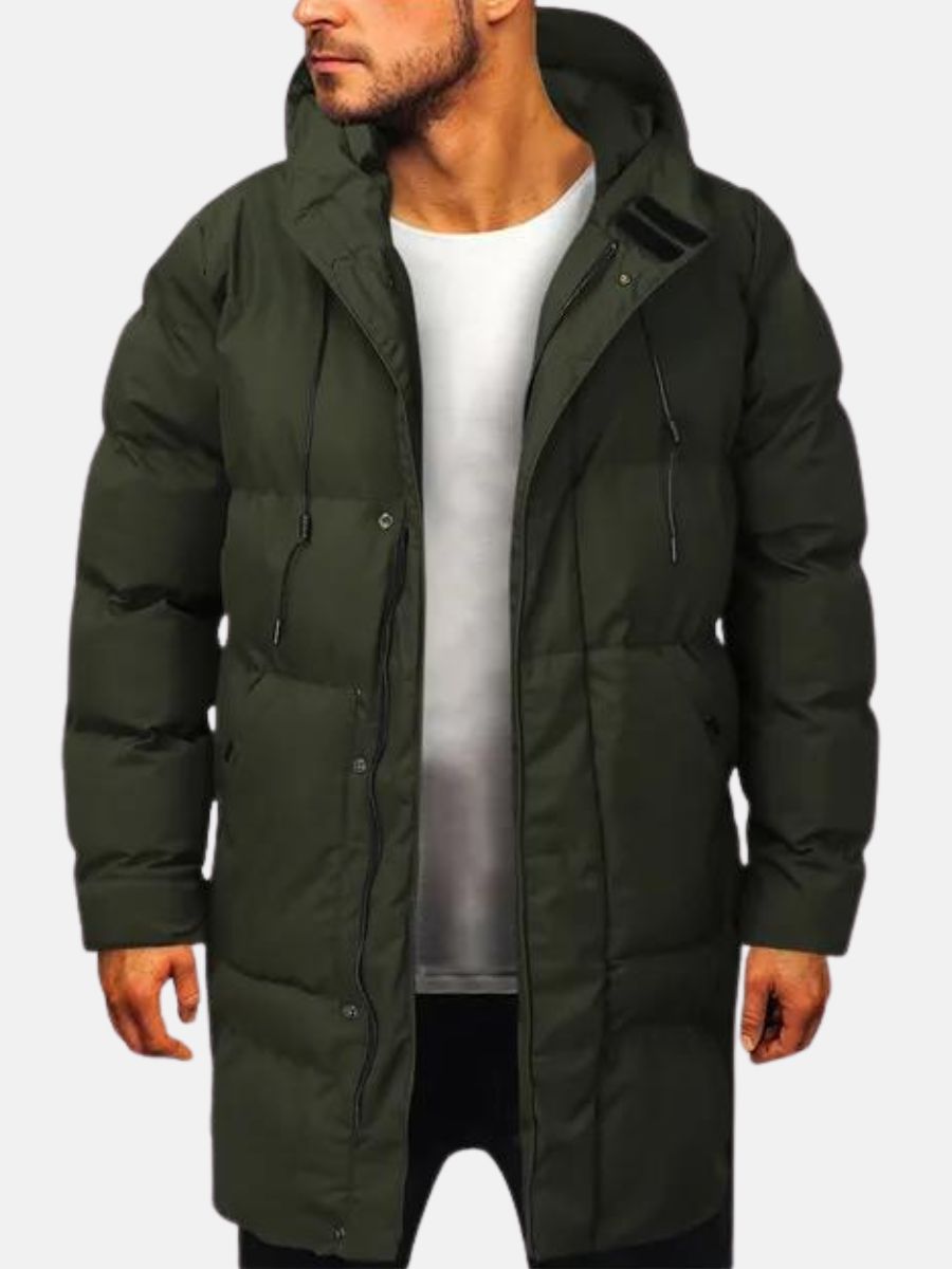 Men’s Winter Parka Jacket | Warm Hooded Coat