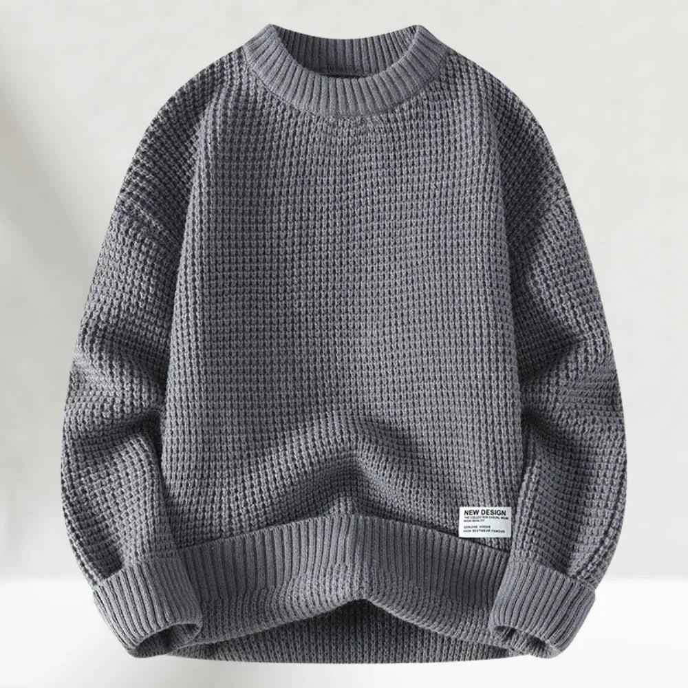 Men’s Knit Pullover Sweater | Classic Crewneck