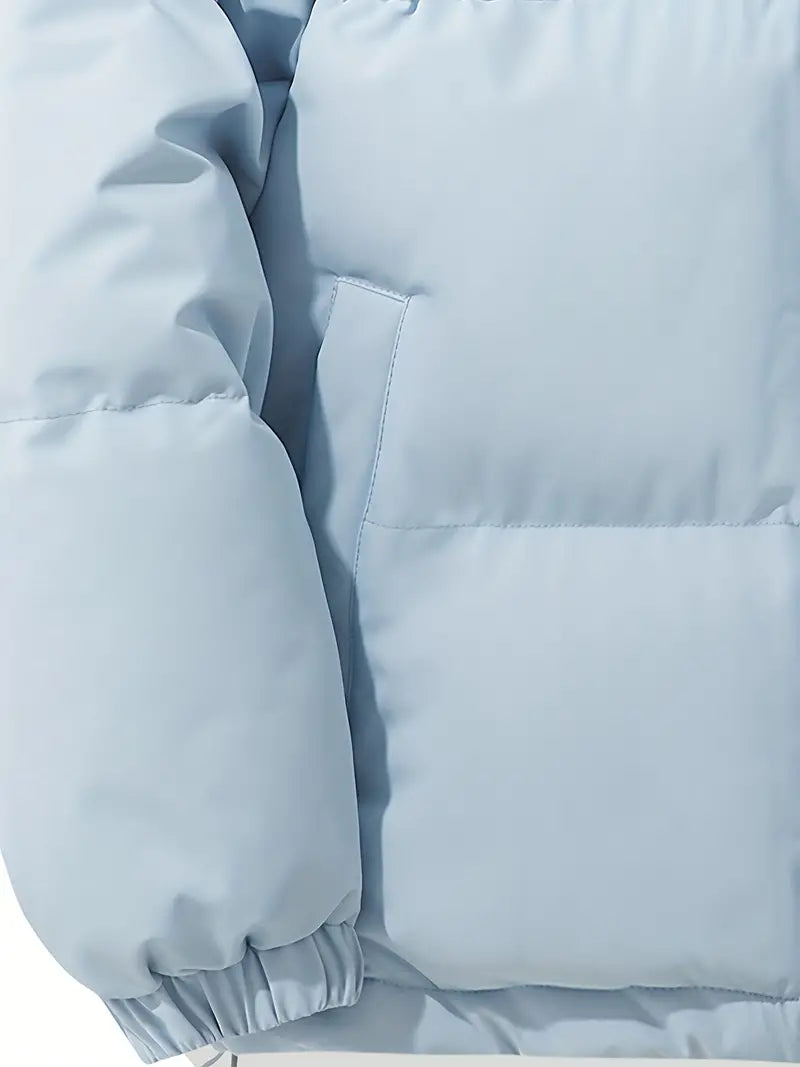 Men’s Warm Hooded Puffer Jacket | Classic Design Winter Coat