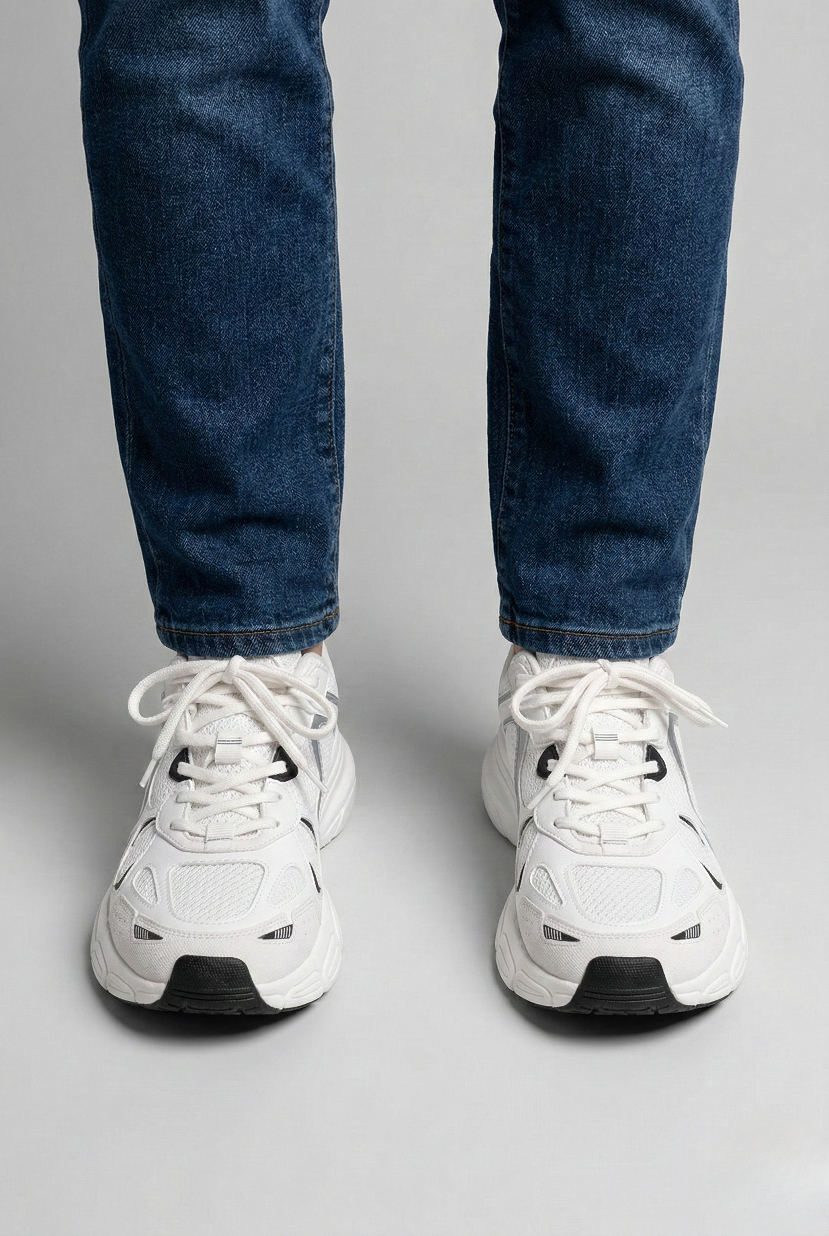 Zapatillas para correr de mujer con cordones, calzado atlético para caminar