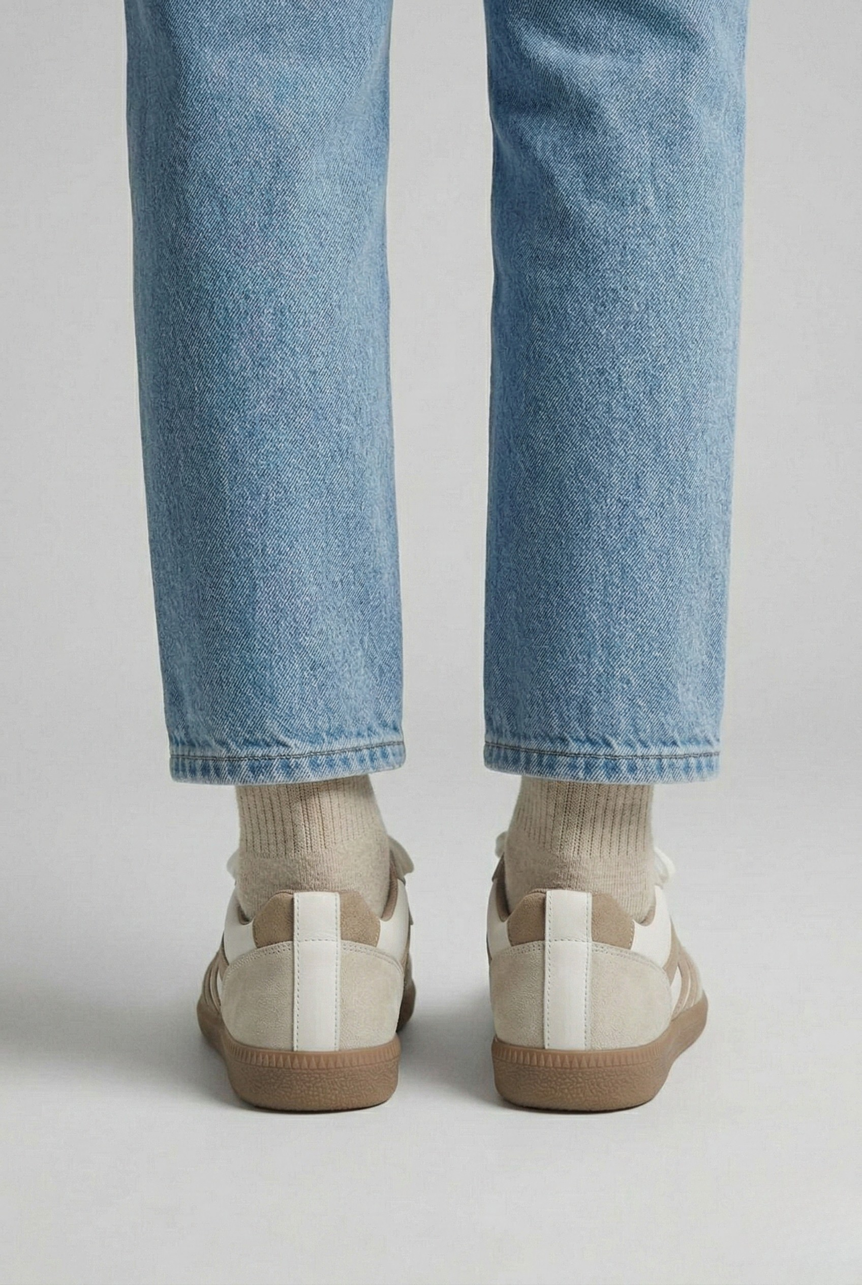 Women’s Casual Sneakers Lace Up Suede Panel Trainers