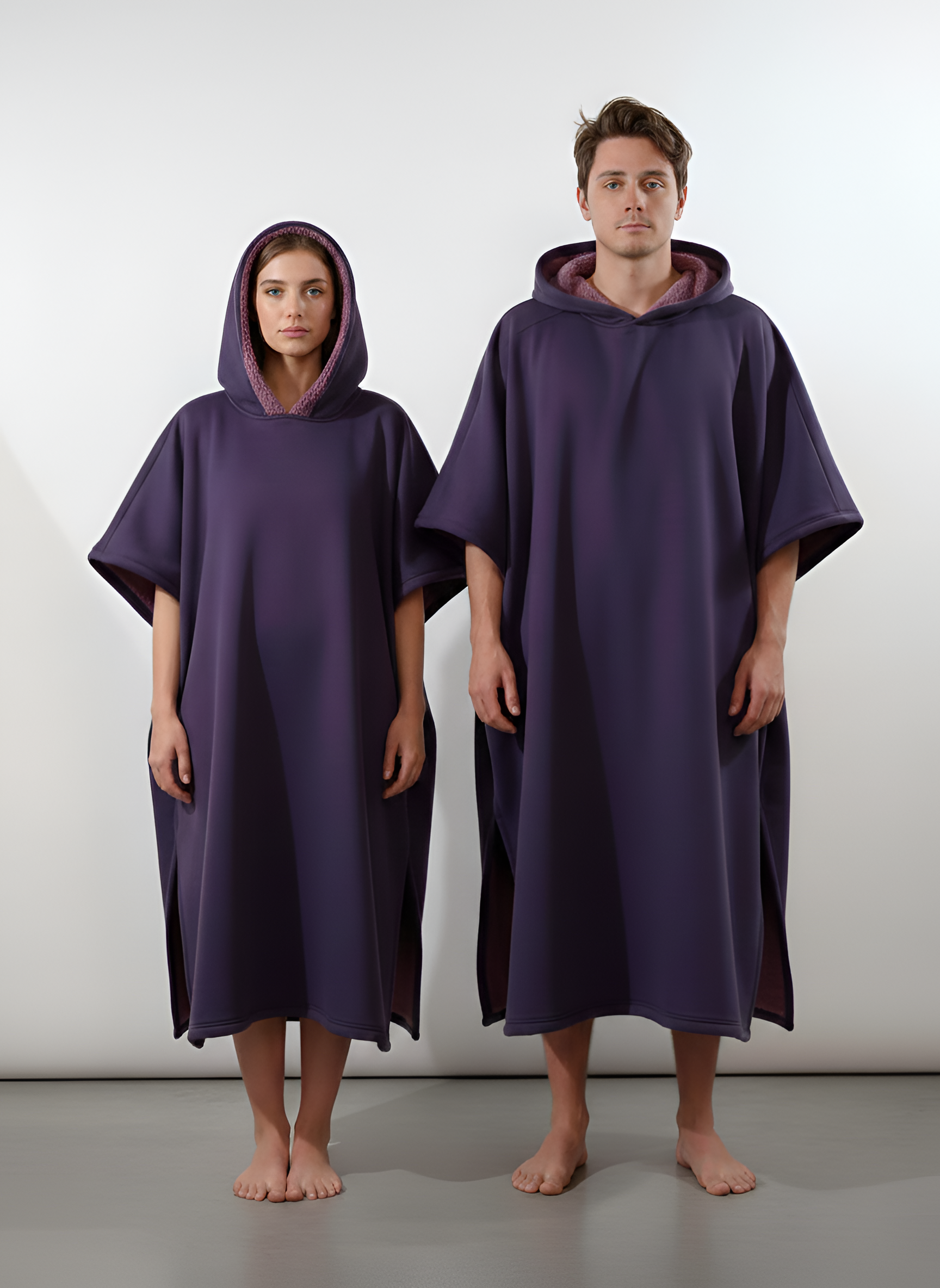 Oversized Hooded Blanket Sweatshirt for Adults – Wearable Fleece Lounge Blanket