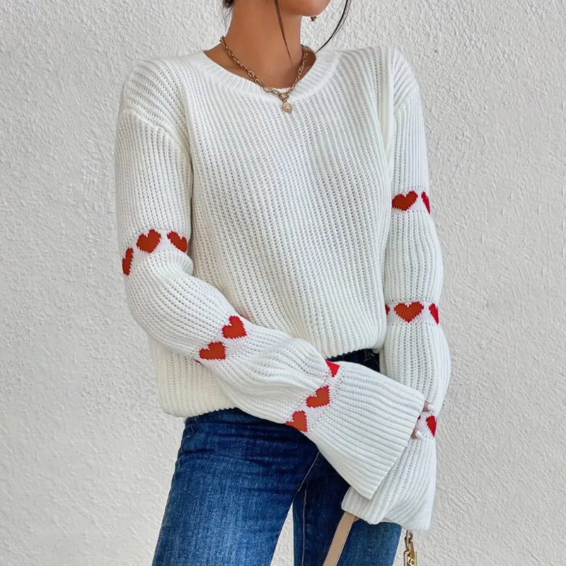 Women’s Relaxed Knit Sweater | Playful Cozy