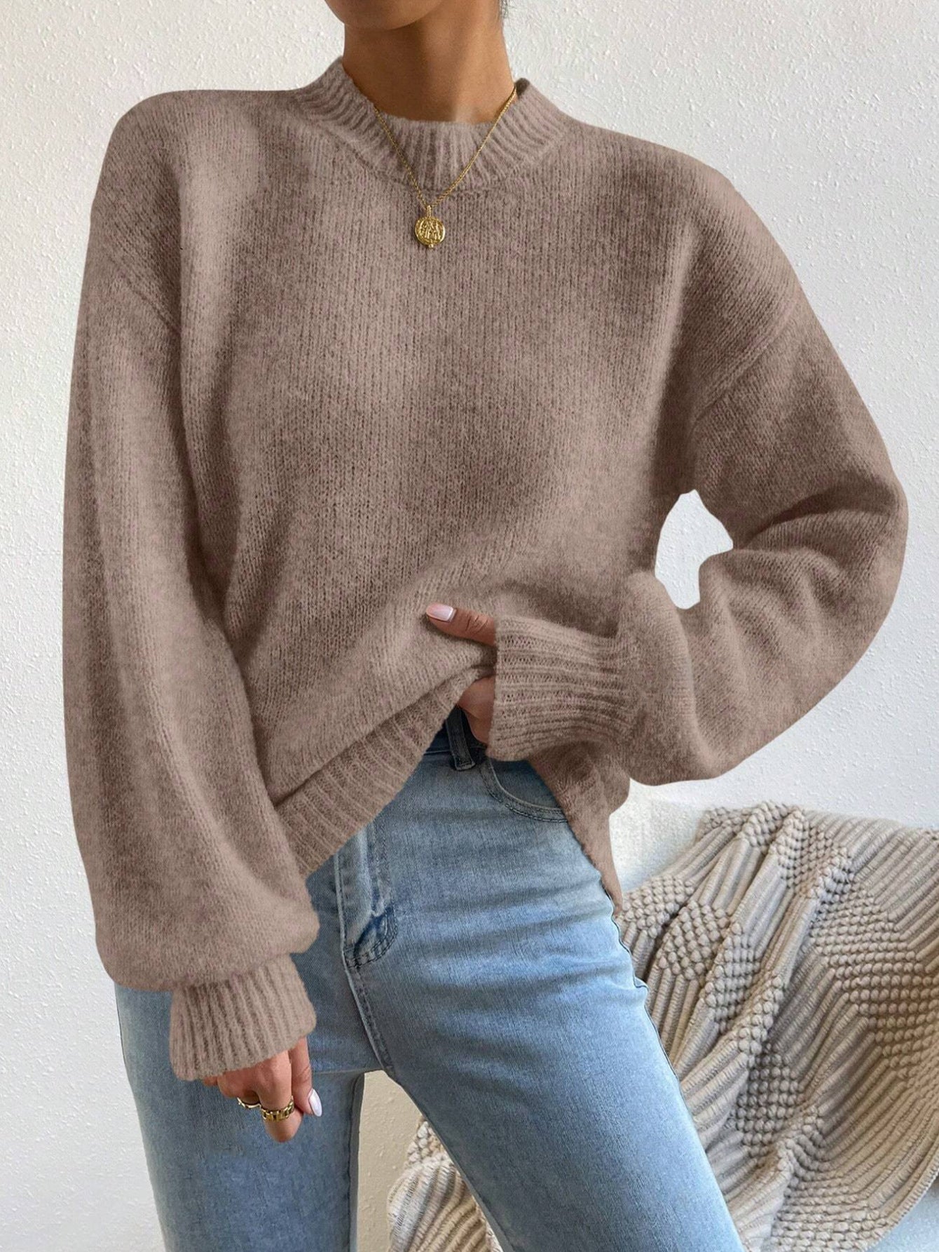 Women’s Relaxed Knit Sweater | Soft Minimalist