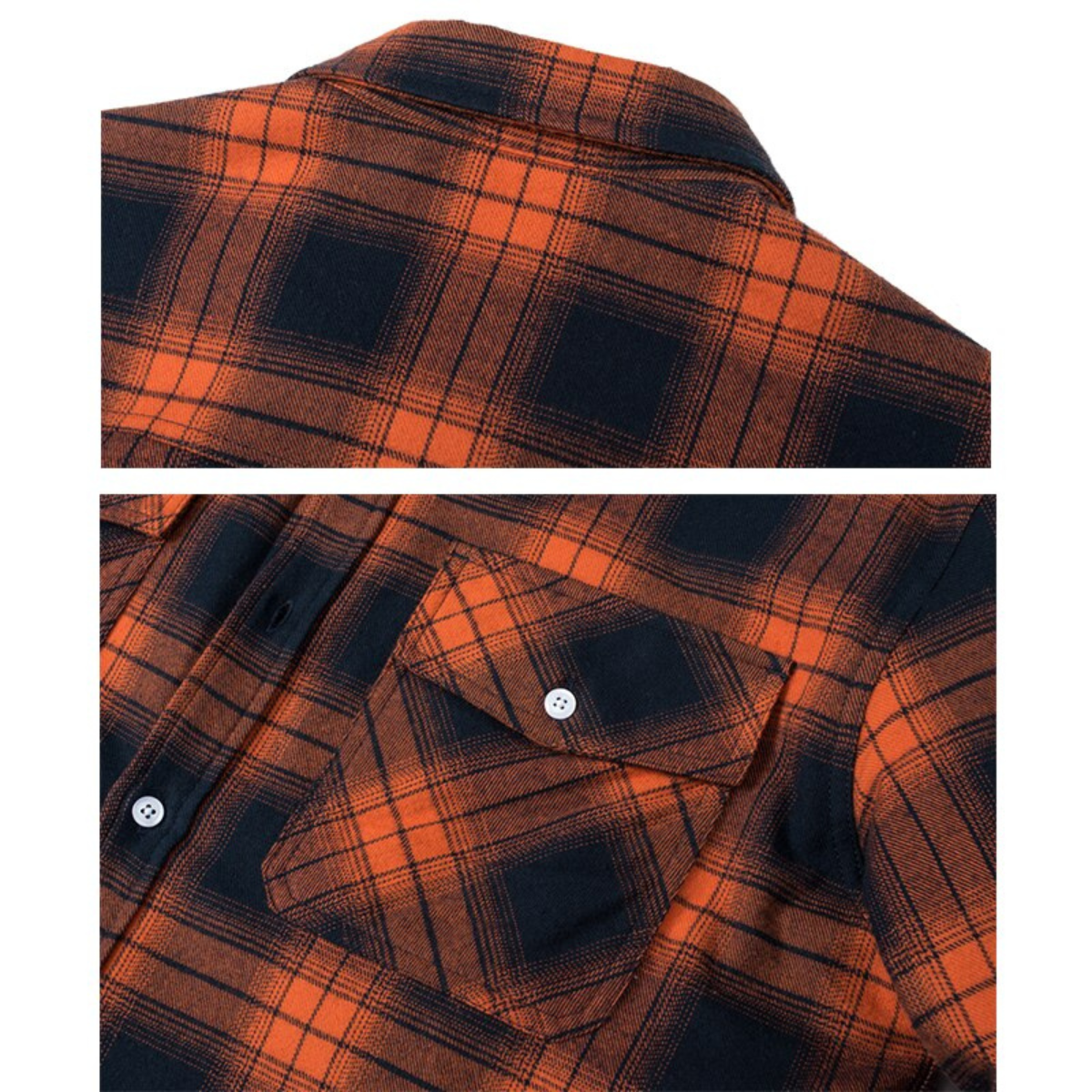 Men’s Sherpa-Lined Plaid Shirt Jacket | Warm Check Flannel Overshirt