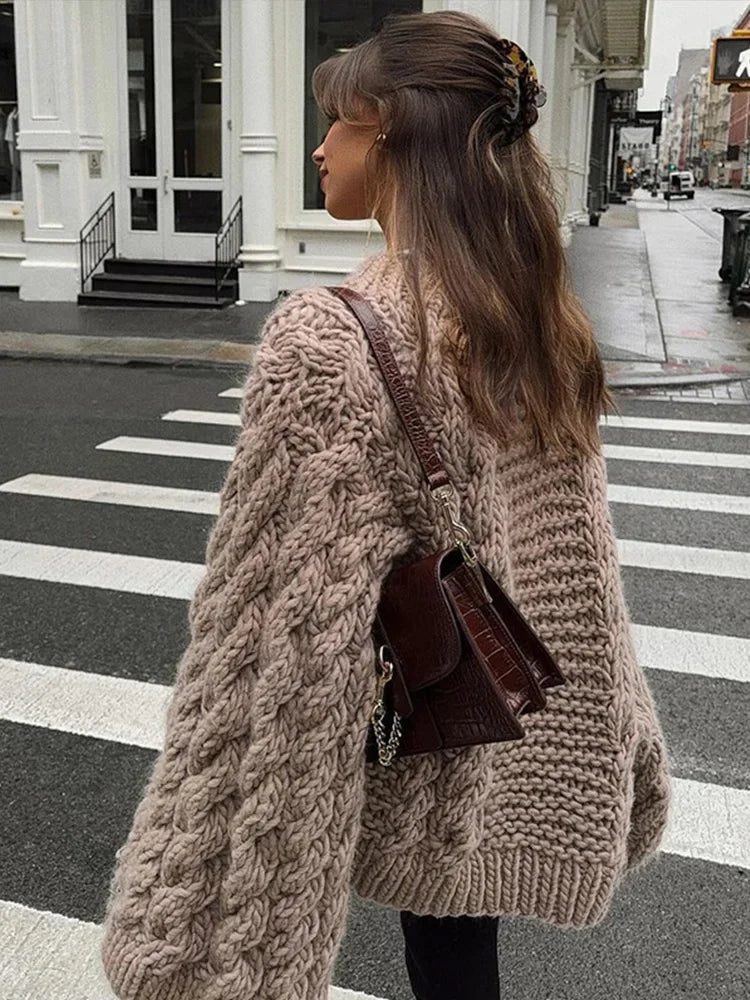 Women’s Chunky Knit Sweater | Cozy Oversized