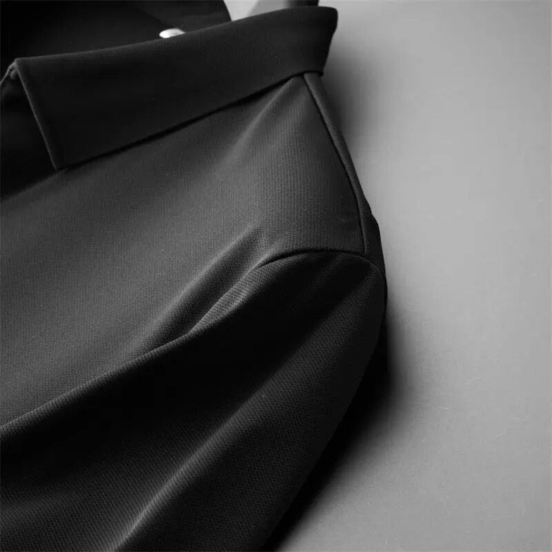 Men’s Stylish Two-Piece Set | Casual Polo Outfit