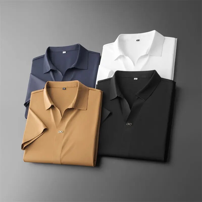 Men’s Stylish Two-Piece Set | Casual Polo Outfit