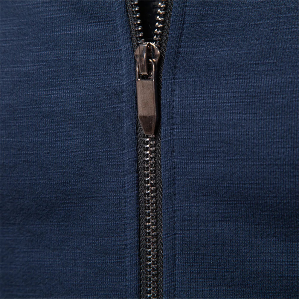 Men’s Baseball Jacket | Solid Color | Casual Winter Wear