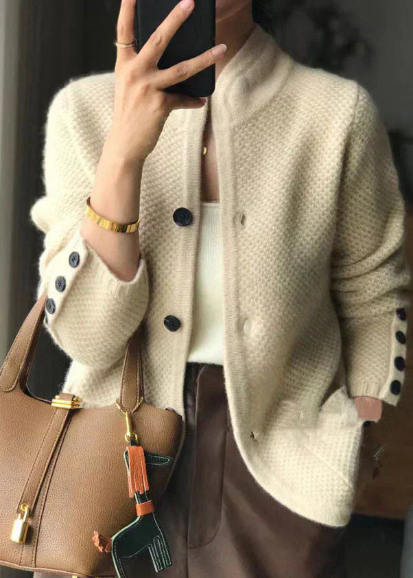 Women’s Knitted Button Cardigan | Luxurious Cosy