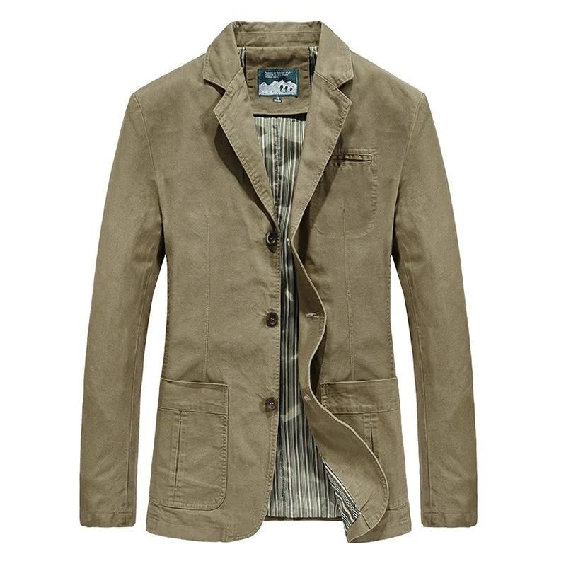 Men’s Casual Lightweight Blazer | Breathable Slim-Fit Jacket