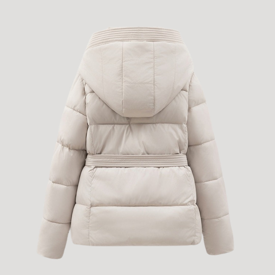 Women’s Puffer Jacket with Hood | Warm Winter Coat