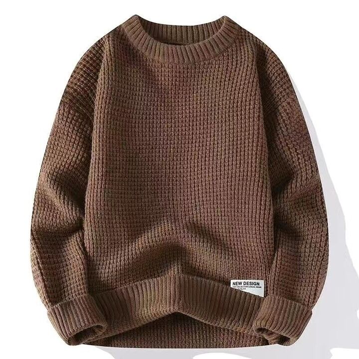 Men’s Knit Pullover Sweater | Classic Crewneck