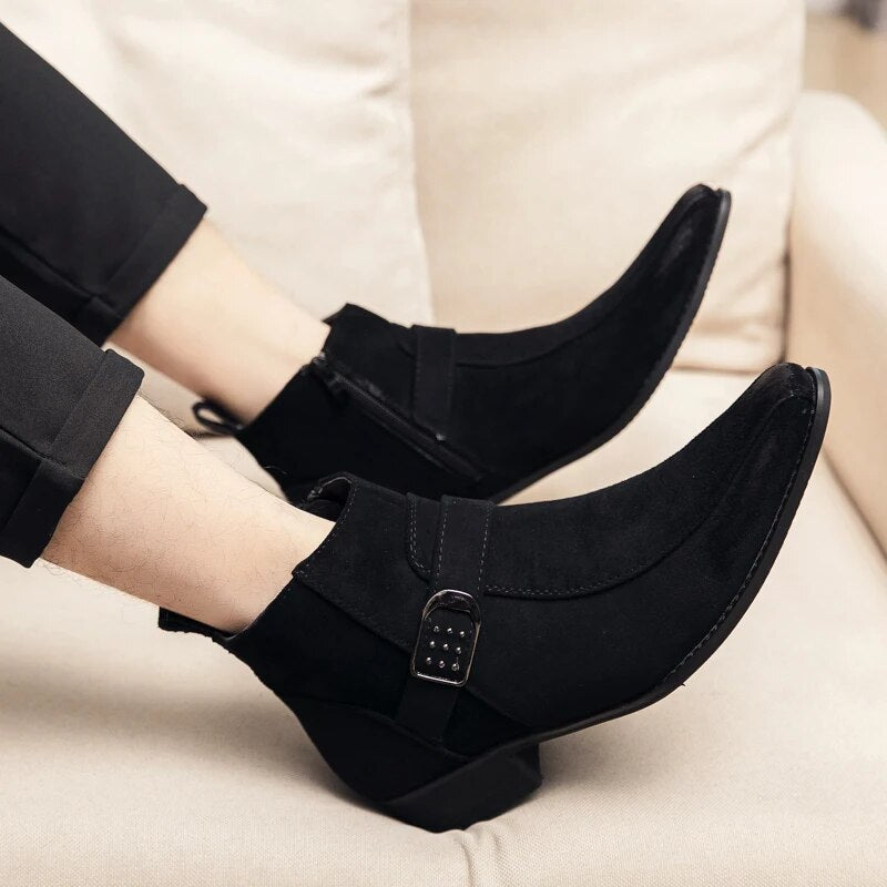 Men’s Classic Ankle Boots | Elegant Dress Shoes