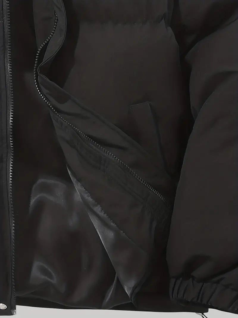 Men’s Warm Hooded Puffer Jacket | Classic Design Winter Coat