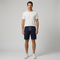 Shorts en coton pour homme avec cordon de serrage, taille élastique, shorts d'été décontractés avec poches