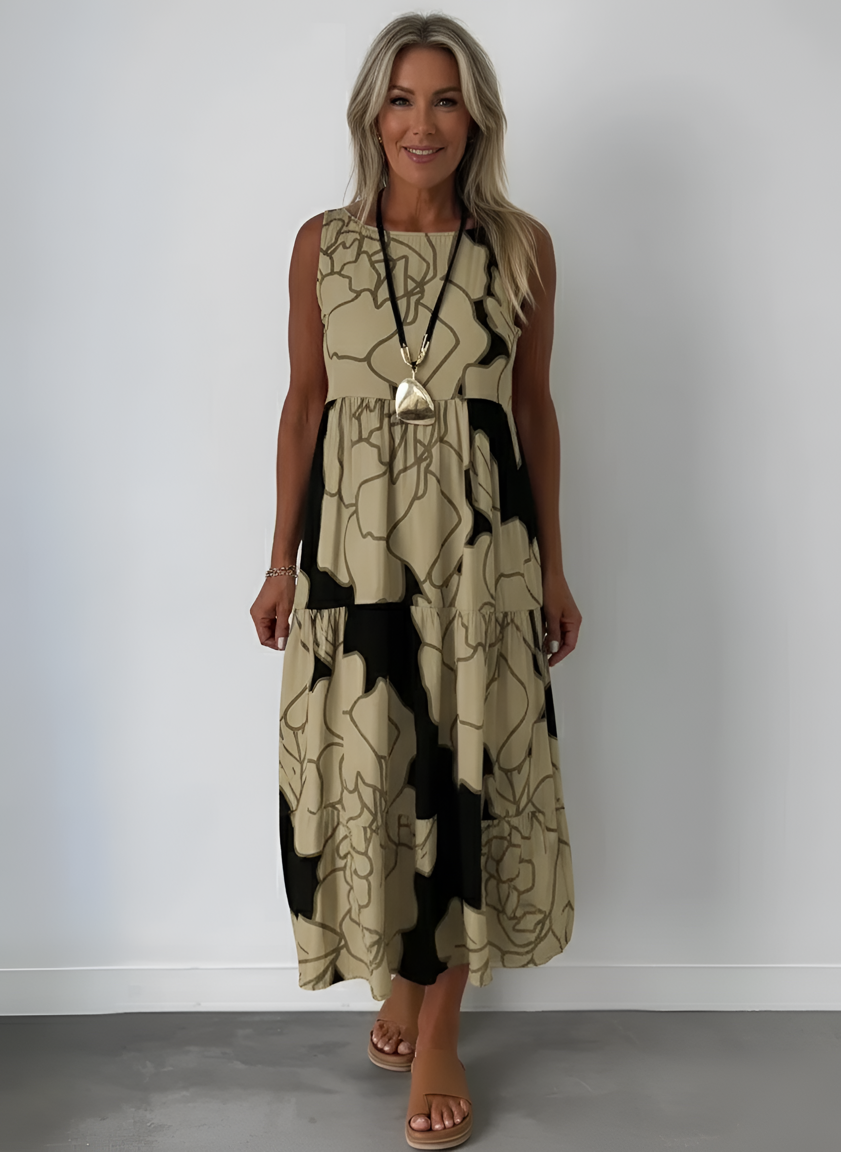 Vestido midi floral asimétrico de un solo hombro para mujer, elegante para fiestas