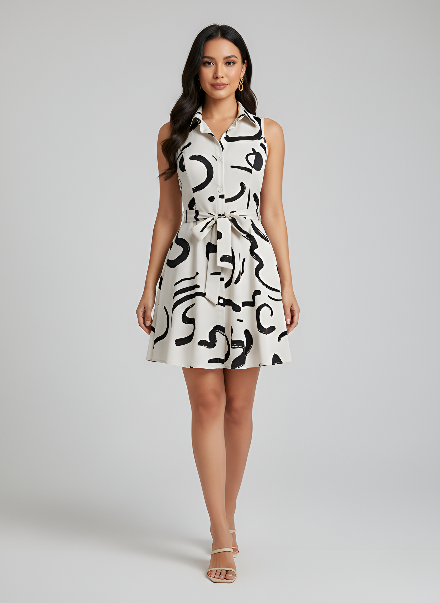 Vestido midi floral asimétrico de un solo hombro para mujer, elegante para fiestas