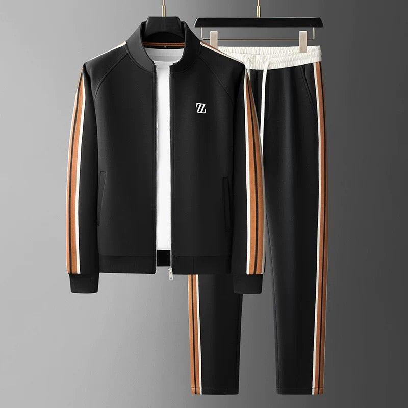Men’s Premium Tracksuit Set | Zip-Up Training Outfit