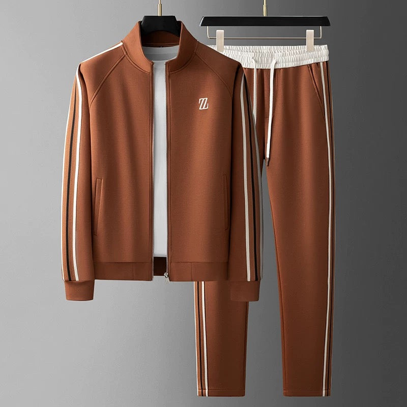 Men’s Premium Tracksuit Set | Zip-Up Training Outfit