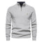 Men’s Half-Zip Knit Sweater | Soft Premium