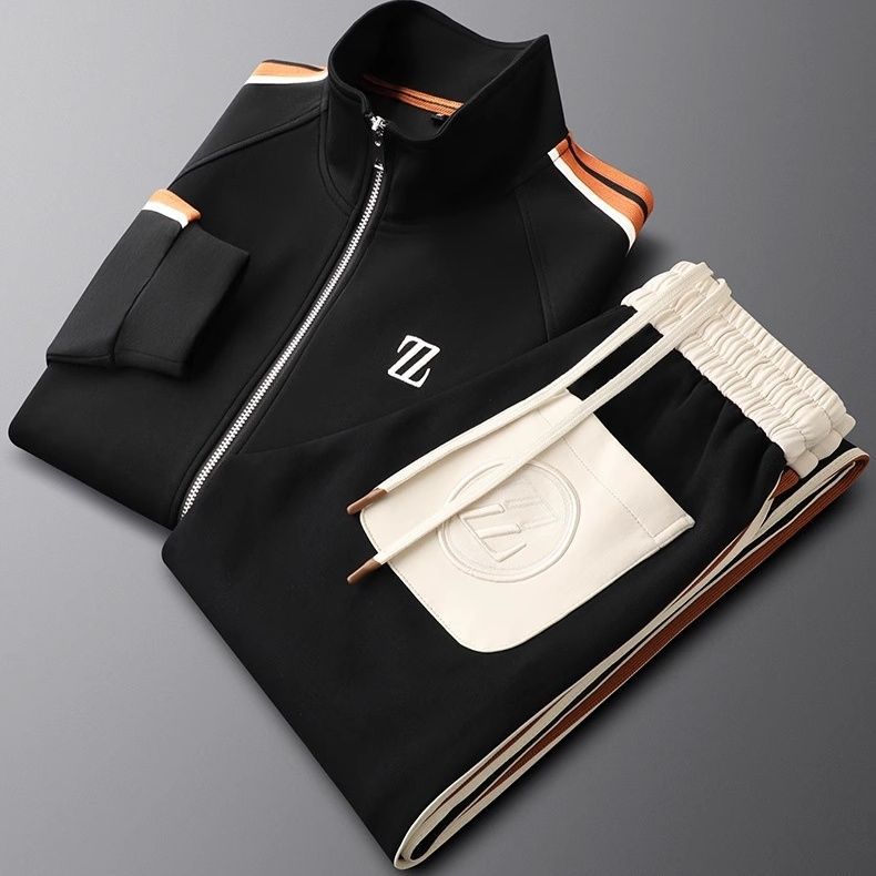 Men’s Premium Tracksuit Set | Zip-Up Training Outfit