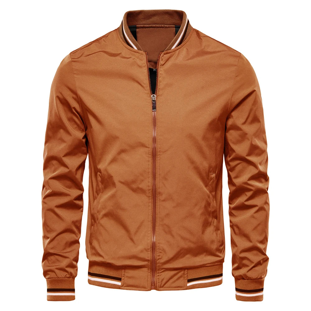 Classic Men’s Bomber | Baseball Jacket | Autumn Casual Wear