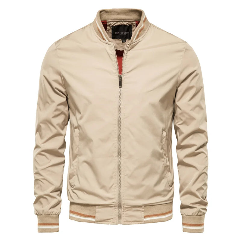 Classic Men’s Bomber | Baseball Jacket | Autumn Casual Wear