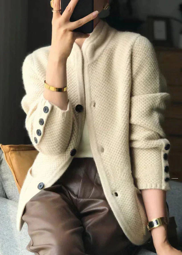 Women’s Knitted Button Cardigan | Luxurious Cosy