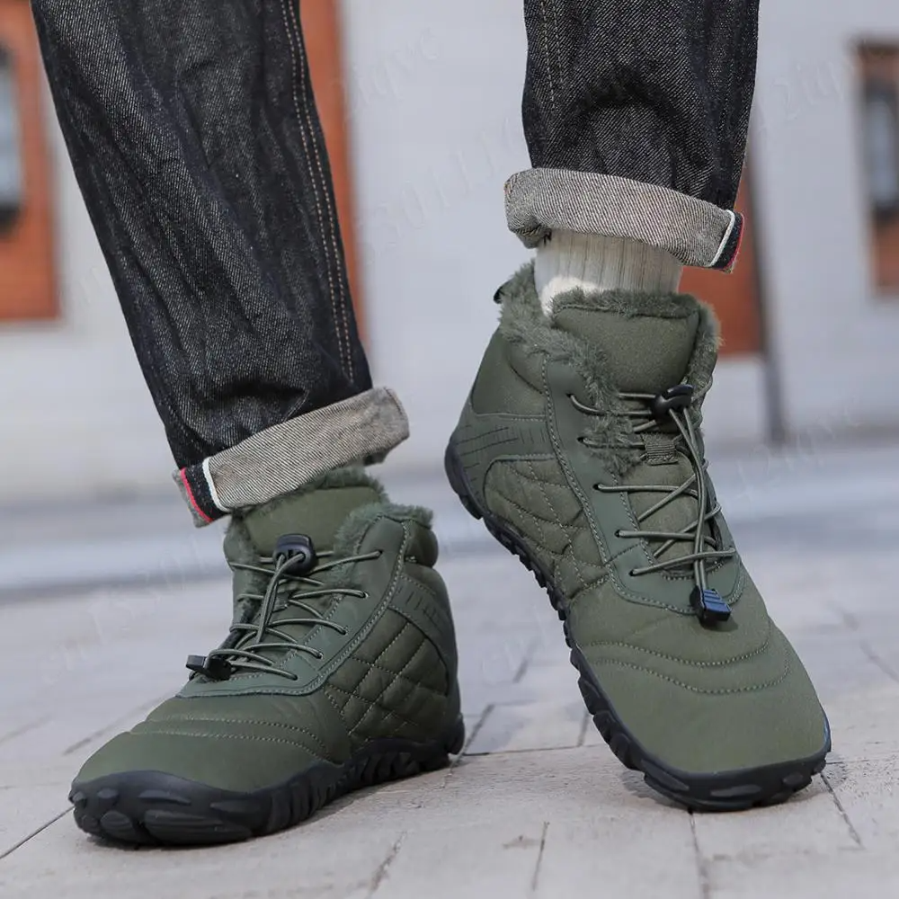 Men’s Waterproof Winter Shoes | Barefoot Warm