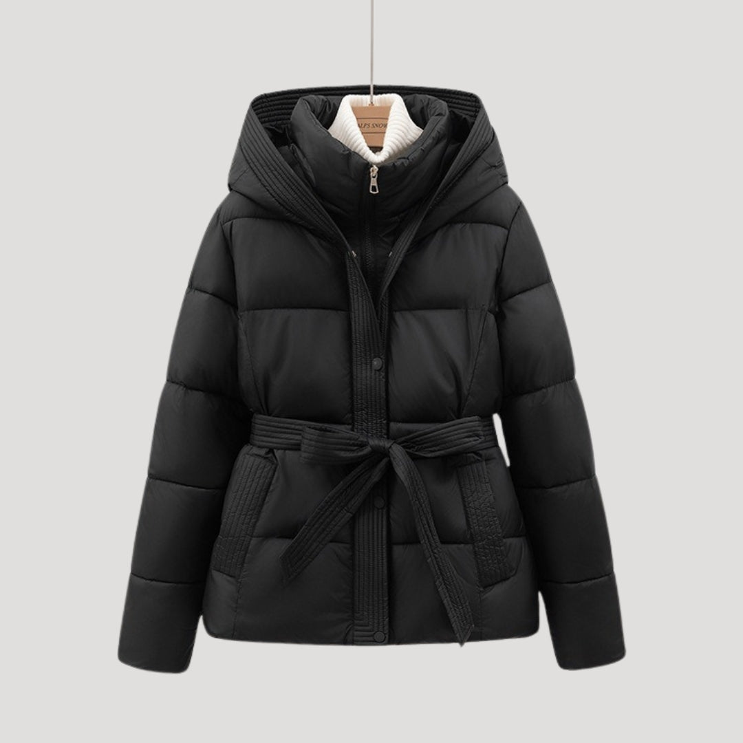 Women’s Puffer Jacket with Hood | Warm Winter Coat