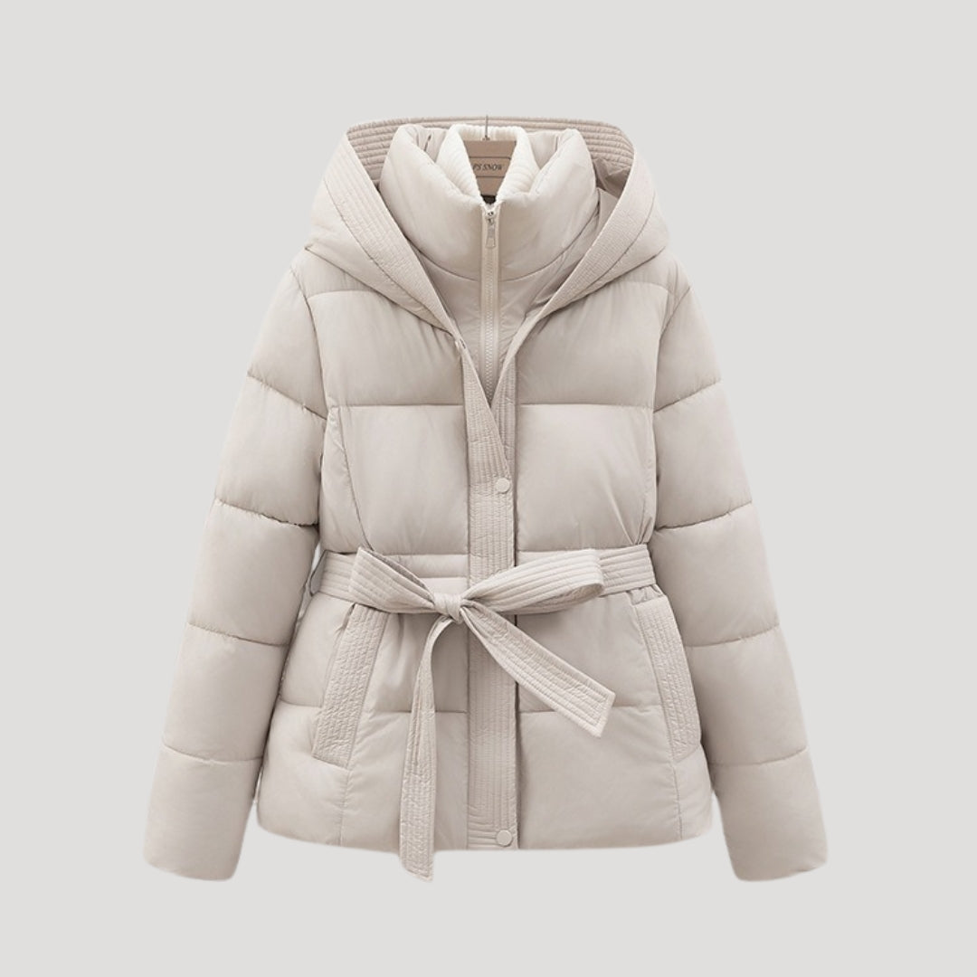 Women’s Puffer Jacket with Hood | Warm Winter Coat