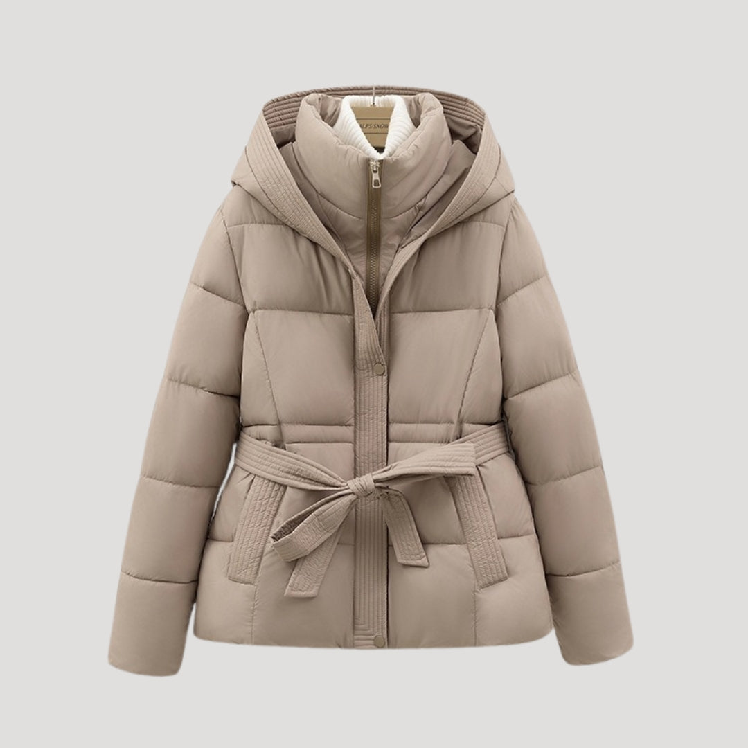 Women’s Puffer Jacket with Hood | Warm Winter Coat