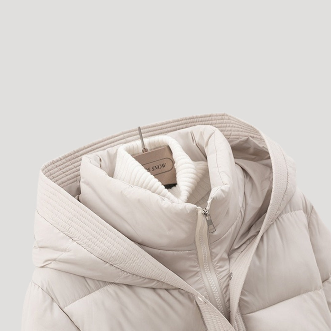 Women’s Puffer Jacket with Hood | Warm Winter Coat