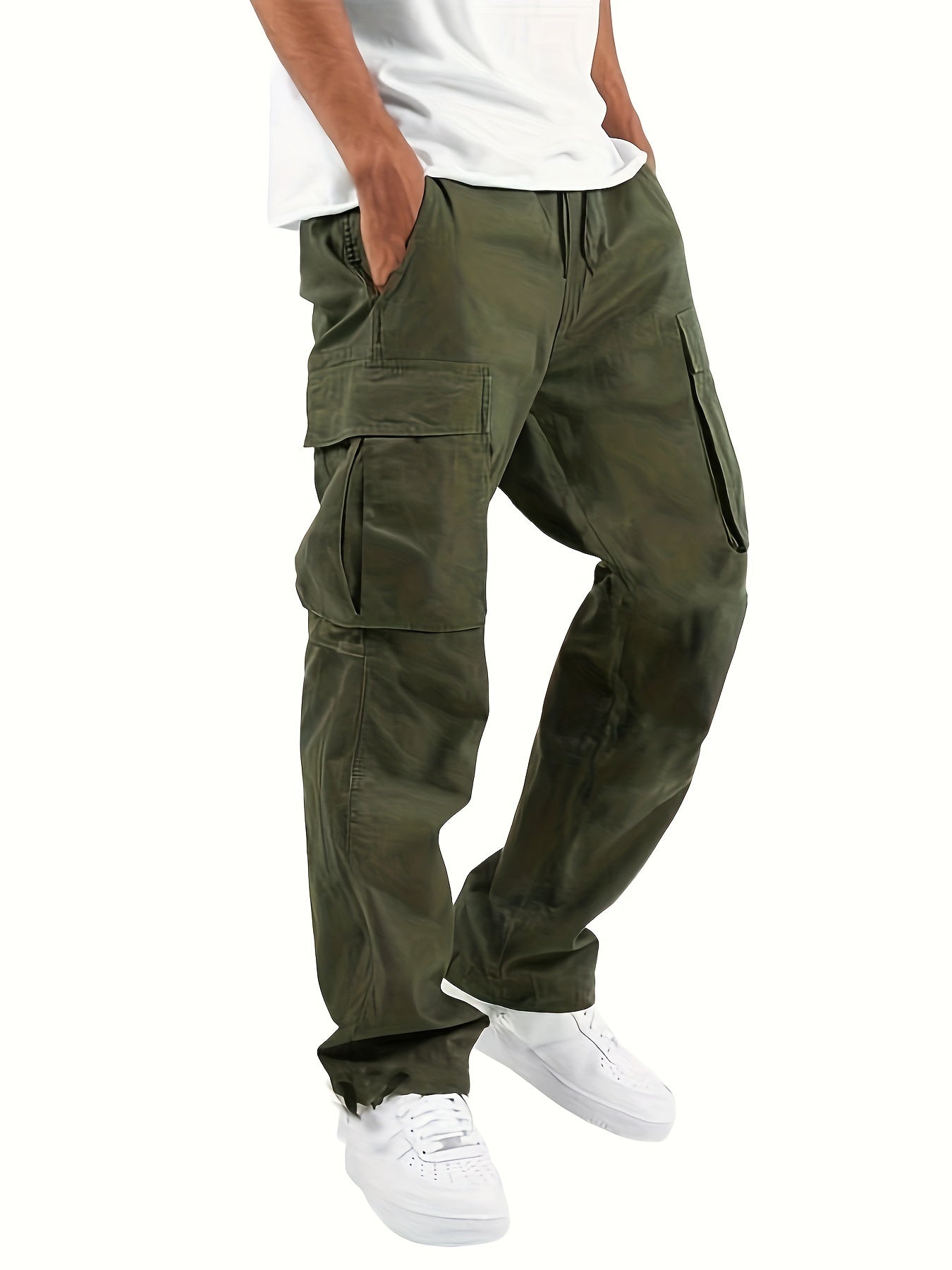 Men’s Oversized Cargo Pants | Streetwear Loose Fit
