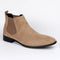 David | Men’s Pull-On Ankle Chelsea Boots | Classic Suede Design for Timeless Style and Comfort