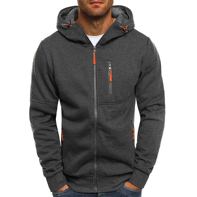 Men’s Warm Hooded Sweatshirt | Fleece Lined