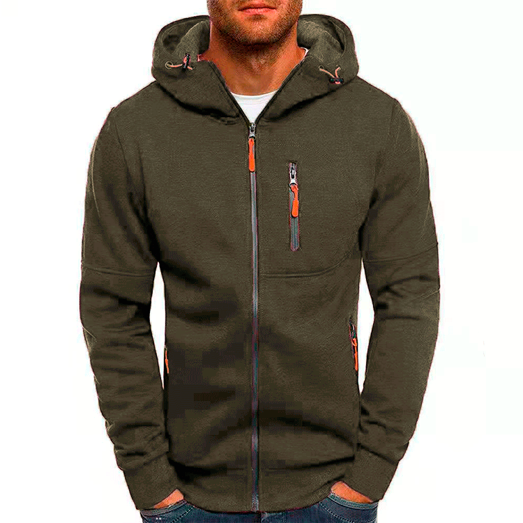 Men’s Warm Hooded Sweatshirt | Fleece Lined