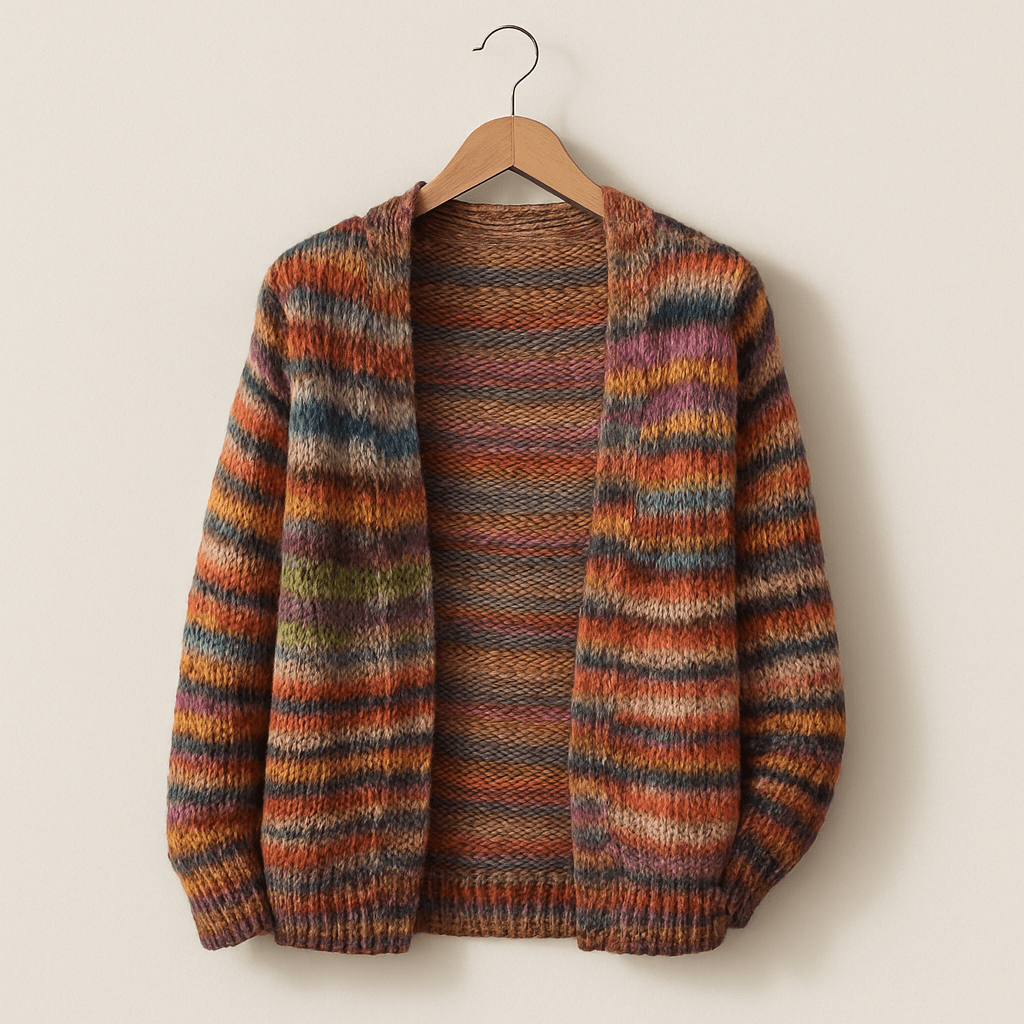 Women’s Open-Front Knit Cardigan | Colorful Cozy