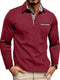 Men’s Long Sleeve Polo Shirt | Smart Casual